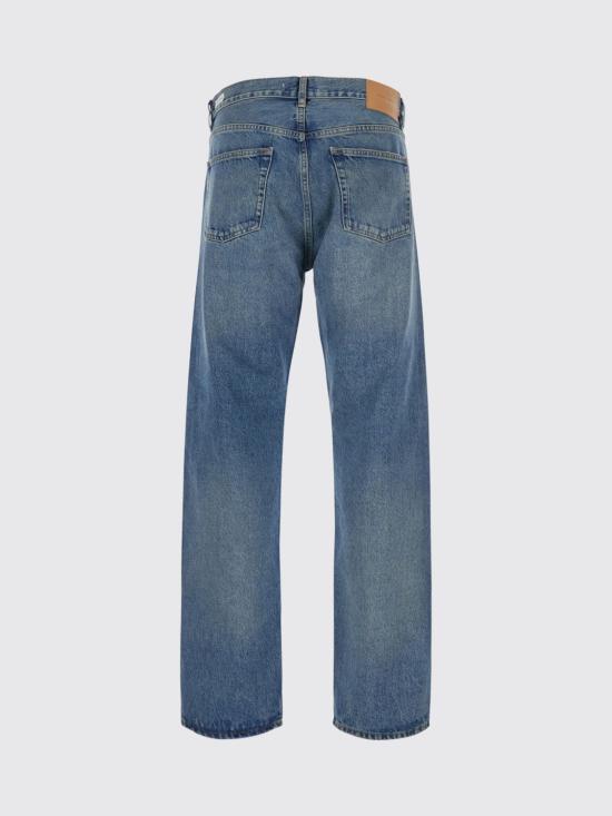 26FW 선플라워 크롭 와이드 리지드 데님 팬츠 5174 720 Blue - SUNFLOWER