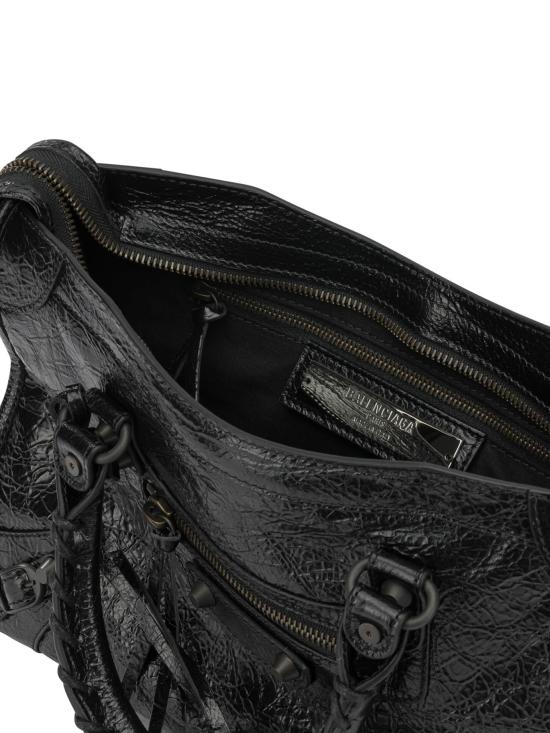 26FW 발렌시아가 르 시티 백 스몰 8657622ACFH1000 Black - BALENCIAGA