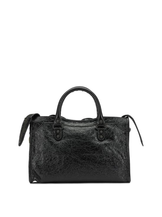 26FW 발렌시아가 르 시티 백 스몰 8657622ACFH1000 Black - BALENCIAGA