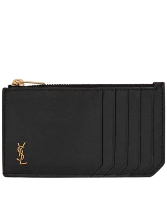 26FW 생로랑 카드지갑 847962 02G0W Black