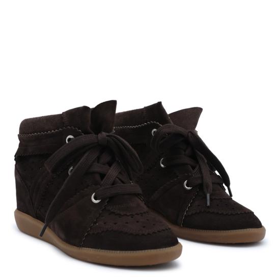 26FW 이자벨마랑 BOBBY 바비 스니커즈 23PBK0011FAA1E20S50CL Black - ISABEL MARANT