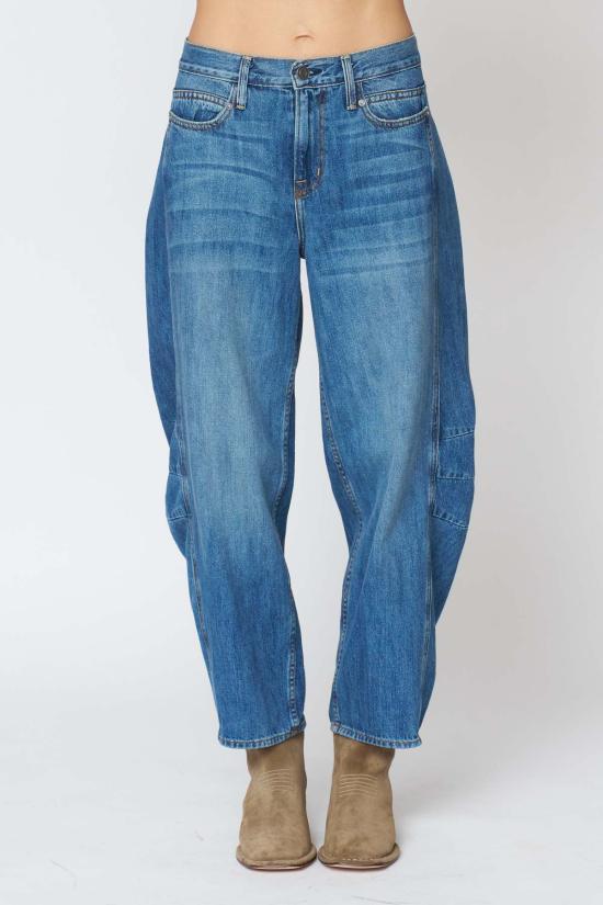  노엔드 데님 데님 팬츠 아바 플러터 슬링핏 진 포모나 워시 - NOEND DENIM
