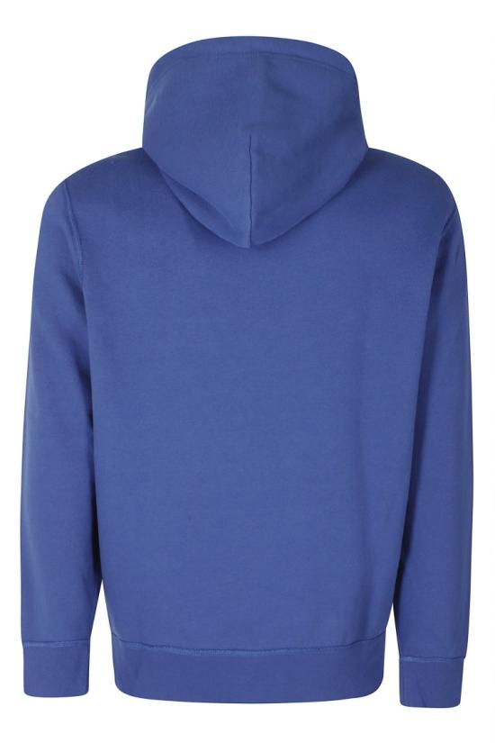 26FW 폴로 랄프로렌 포니로고 자수 후드 티셔츠 710766778 099 Blue - POLO RALPH LAUREN