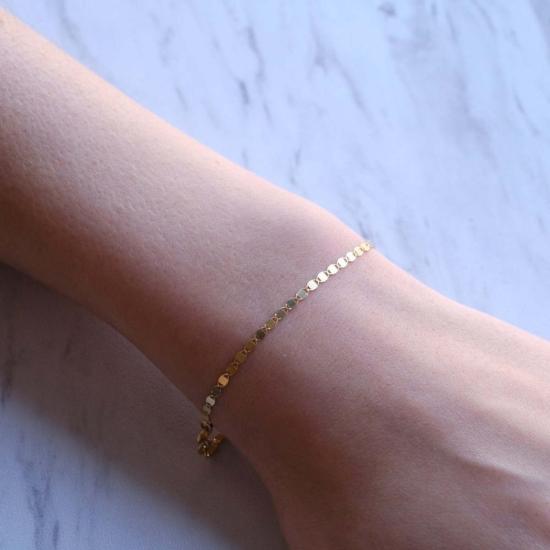  gjenmi 바디 주얼리 젠미 디스코 브레이슬릿 14K 골드 - OTHER BRANDS