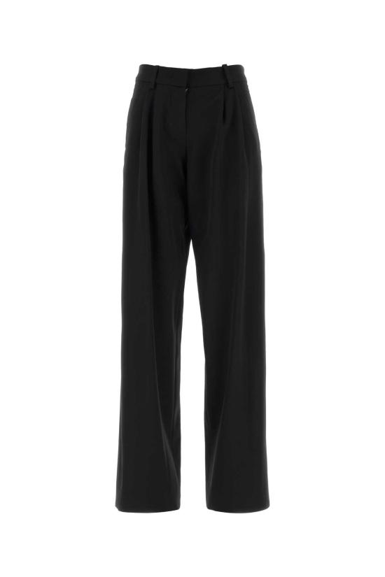 26FW 이자벨마랑 스트레이트 팬츠 PA0803FAD4F01I 01BK Black
