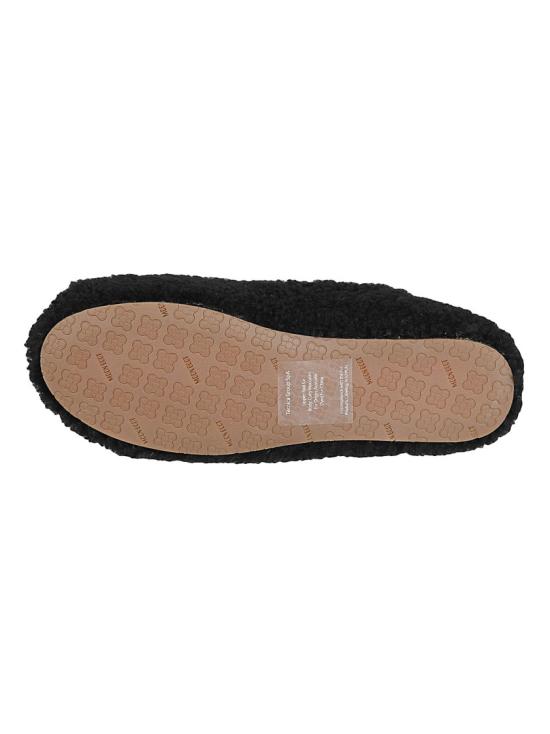26FW 문부츠 시어링 퍼 발레리나 플랫슈즈 80D2400010 Black - MOON BOOT