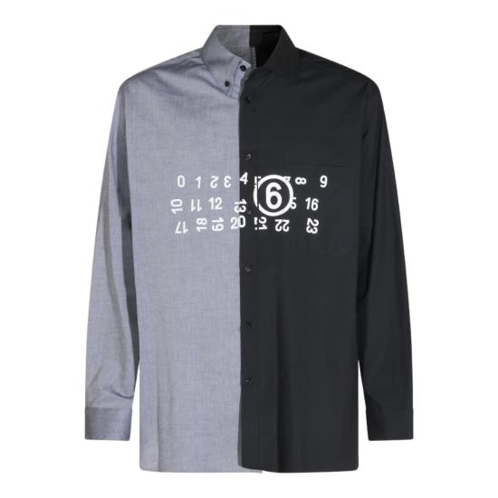 26FW MM6 메종마르지엘라 셔츠 SH0DT0057MTN182961 Grey