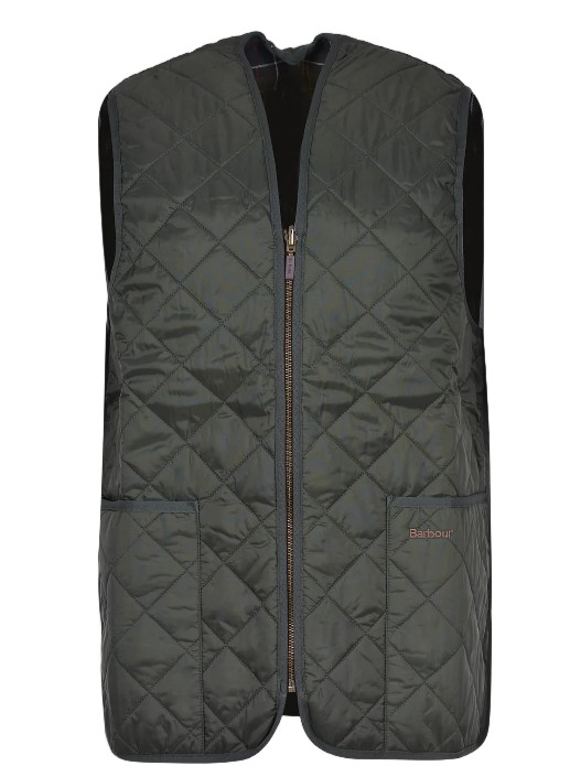 26FW 바버 퀼티드 집 라이너 MLI0001GN92 Grey