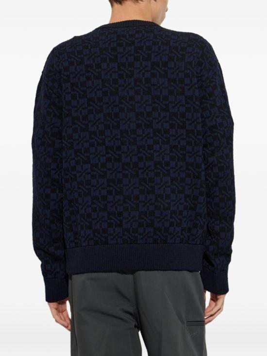 26FW 겐조 니트웨어 FG65CA8073ER 79 Black - KENZO