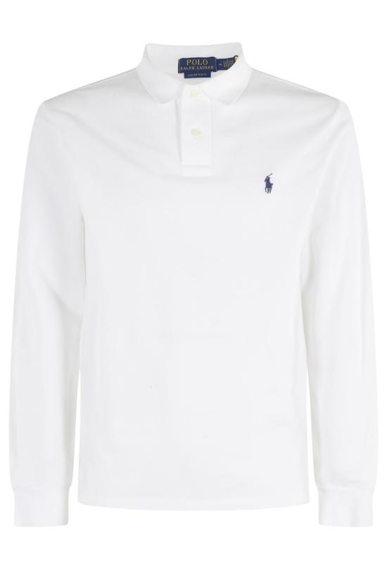 26FW 폴로 랄프로렌 클래식 핏 코튼 폴로 셔츠 710680790 099 White