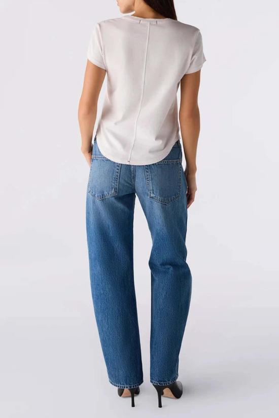  아모 데님 데님 팬츠 에스메 배럴 진 플리커 - AMO DENIM