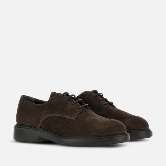 26FW 호간 드레스 슈즈 HXM7040FZ20HG0S808 Brown - HOGAN