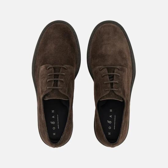26FW 호간 드레스 슈즈 HXM7040FZ20HG0S808 Brown - HOGAN