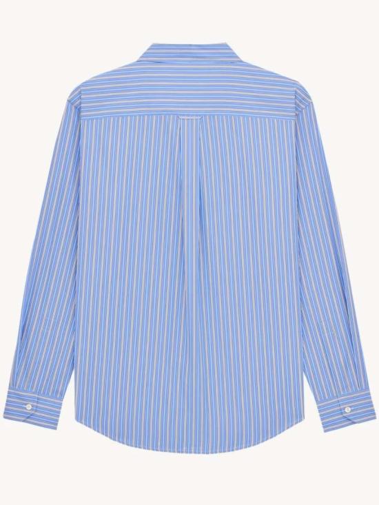 26FW 생로랑 셔츠 A001QB Y2O08 Blue - SAINT LAURENT