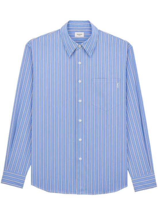 26FW 생로랑 셔츠 A001QB Y2O08 Blue