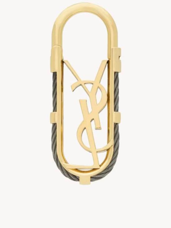 26FW 생로랑 키링 A005MR Y15Z1 Neutrals - SAINT LAURENT
