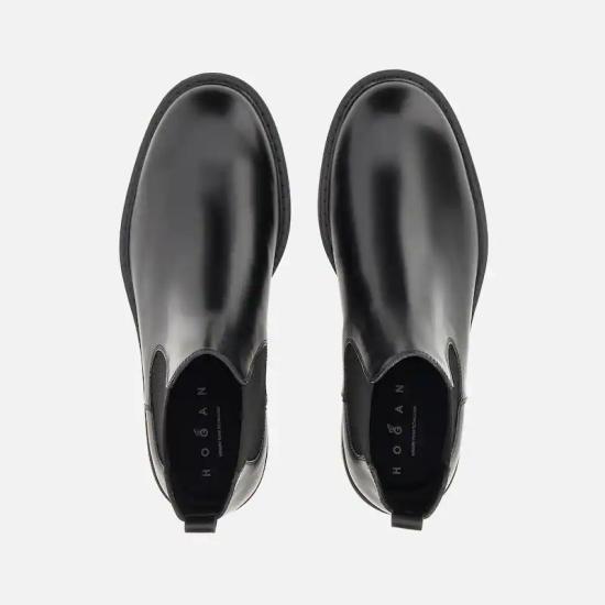 26FW 호간 부츠 HXM7040GF00U1MB999 Black - HOGAN