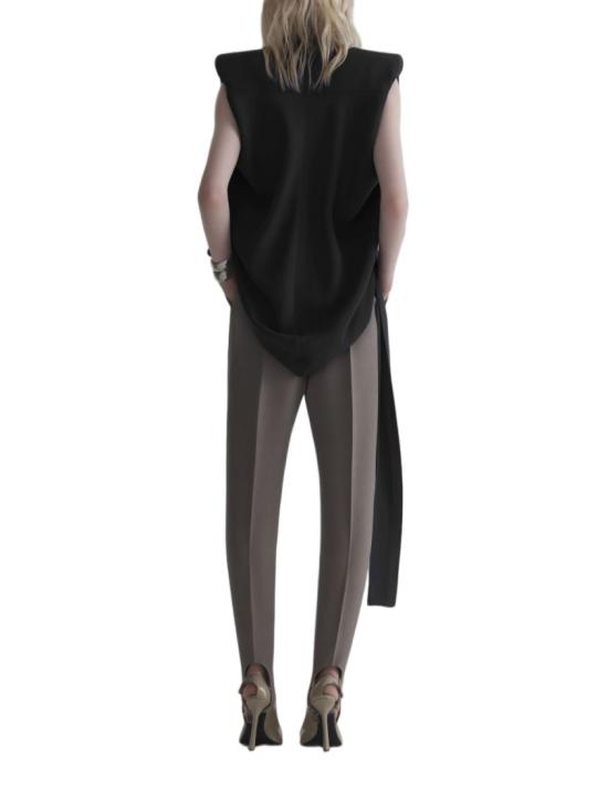 26FW 뮈글러 탑 26W1TO 0916196 1999 Black - MUGLER