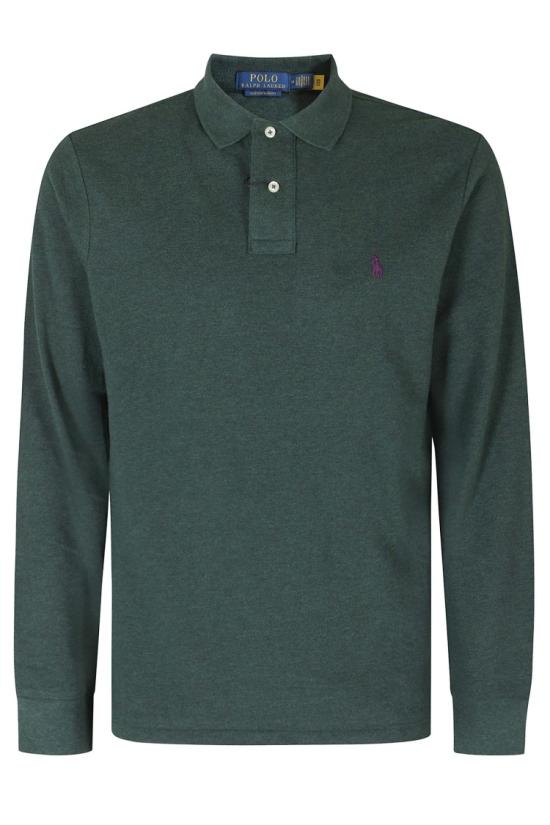 26FW 폴로 랄프로렌 클래식 핏 코튼 폴로 셔츠 710680790 099 Grey