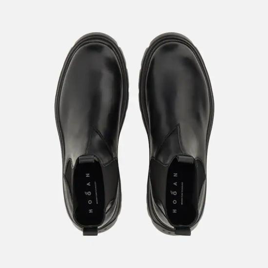 26FW 호간 앱스트랙트 포즈 가디건 HXM6920FT20UDMB999 Black - HOGAN