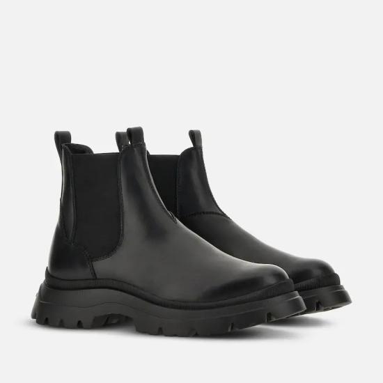 26FW 호간 앱스트랙트 포즈 가디건 HXM6920FT20UDMB999 Black - HOGAN