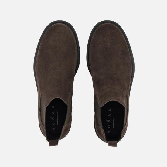 26FW 호간 부츠 HXM7040GF00HG0S808 Brown - HOGAN
