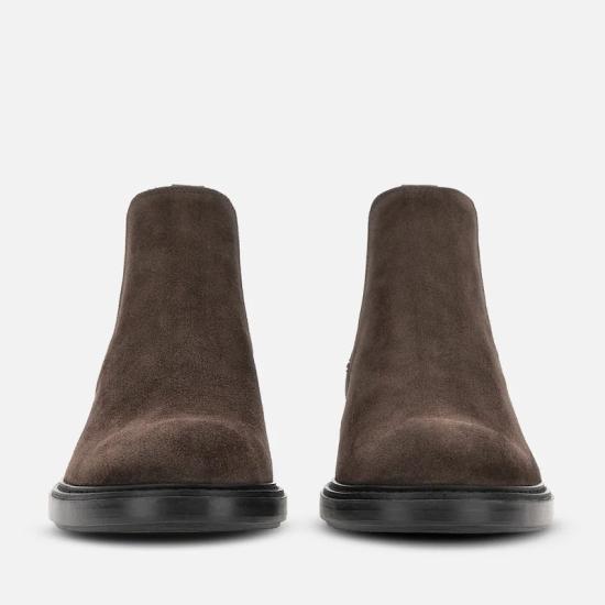 26FW 호간 부츠 HXM7040GF00HG0S808 Brown - HOGAN
