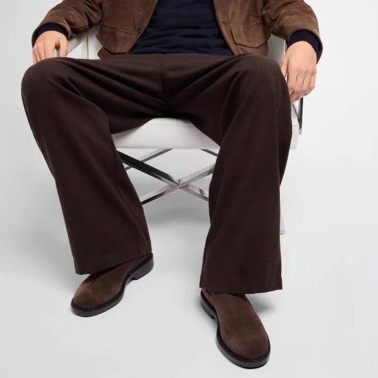 26FW 호간 부츠 HXM7040GF00HG0S808 Brown - HOGAN