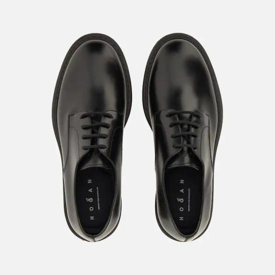 26FW 호간 드레스 슈즈 HXM7040FZ20U1MB999 Black - HOGAN