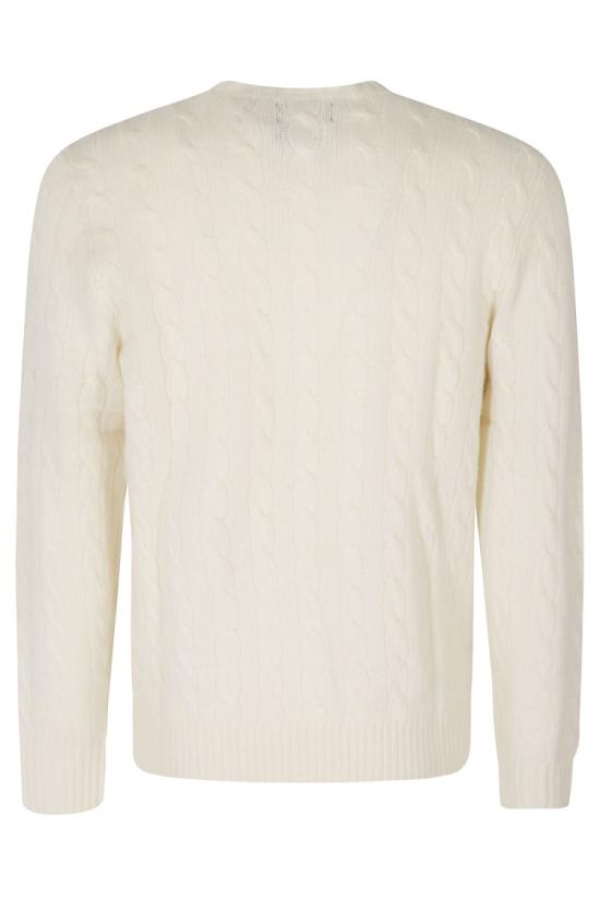 26FW 폴로 랄프로렌 케이블 니트 스웨터 710876762 099 Neutrals - POLO RALPH LAUREN