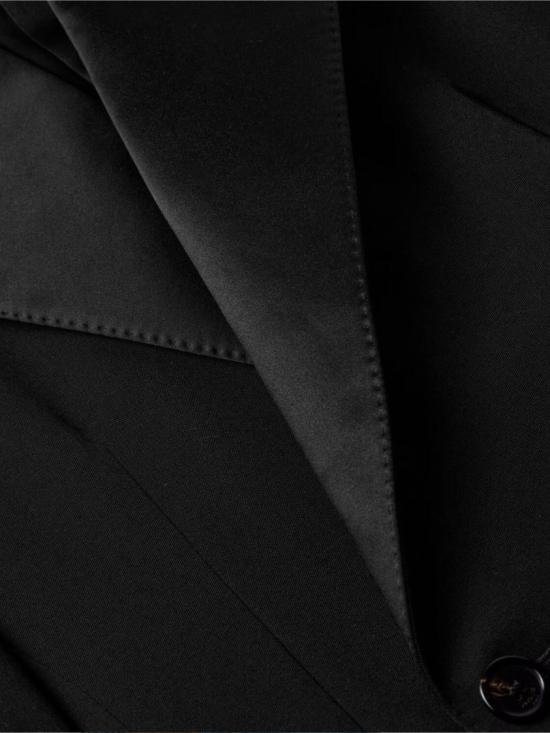 26FW 생로랑 그랭 드 푸드르 턱시도 자켓 876201 Y7E63 Black - SAINT LAURENT