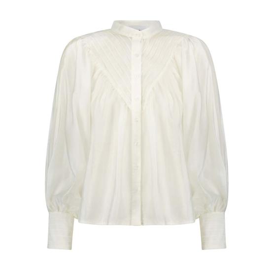  THE SHIRT BY ROCHELLE BEHRENS 블라우스 로셸 베렌스의 셔츠, 더 시브 러플 셔츠 화이트 - OTHER BRANDS