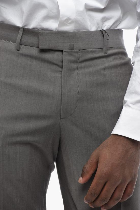  꼬르넬리아니 스트레이트 팬츠 854215 0118563 001 GREY Gray - CORNELIANI