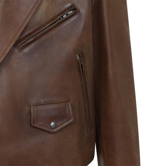 26FW 마르지엘라 가죽 자켓 S67AM0125 M07048 133 COGNAC - MAISON MARGIELA