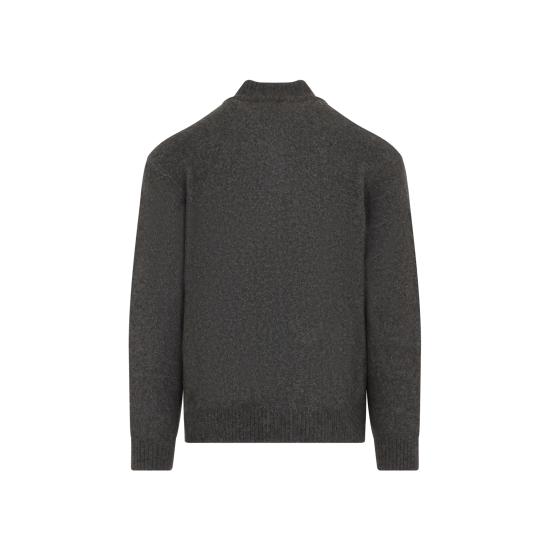 26FW 칼하트 WIP 집업 니트 I0370333ZAXX TANGLED SHUNGITE - CARHARTT WIP