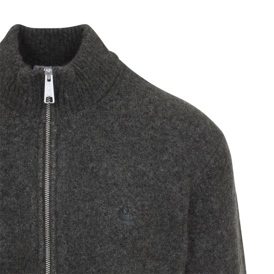 26FW 칼하트 WIP 집업 니트 I0370333ZAXX TANGLED SHUNGITE - CARHARTT WIP