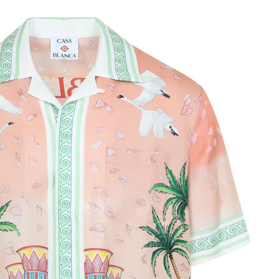 26FW 카사블랑카 반팔 셔츠 MPF26SH00306 ETHEREAL - CASABLANCA