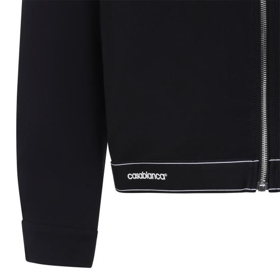 26FW 카사블랑카 자켓 MPF26JK52601 BLACK - CASABLANCA