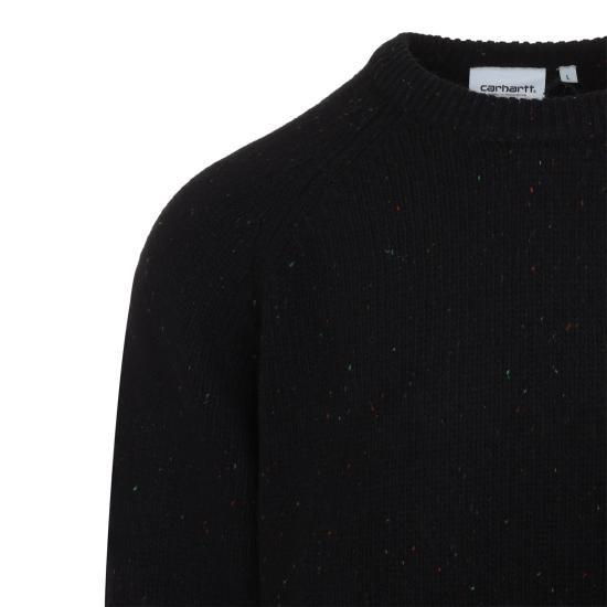 26FW 칼하트 WIP 앙글리스틱 스웨터 I0109770JEXX SPECKLED BLACK - CARHARTT WIP