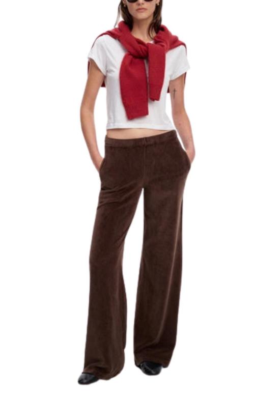  수지 콘디 스트레이트 팬츠 Suzie Kondi Pantaloni 팬츠 월넛 - SUZIE KONDI