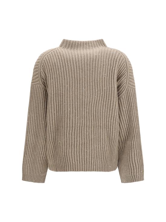 26FW 브루넬로 쿠치넬리 스웨터 MBM753504 C506 BEIGE - BRUNELLO CUCINELLI