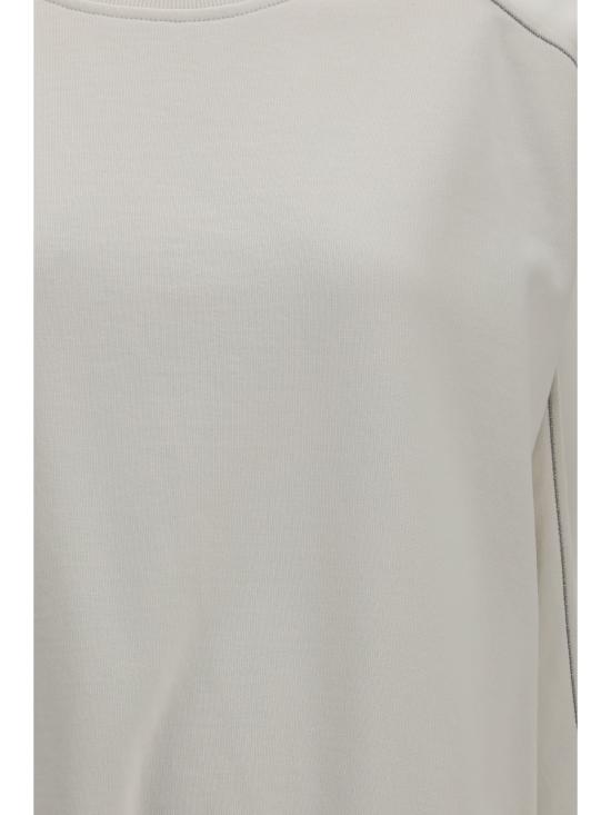 26FW 브루넬로 쿠치넬리 후드 티셔츠 MN05NB2R00 C9443 WHITE - BRUNELLO CUCINELLI