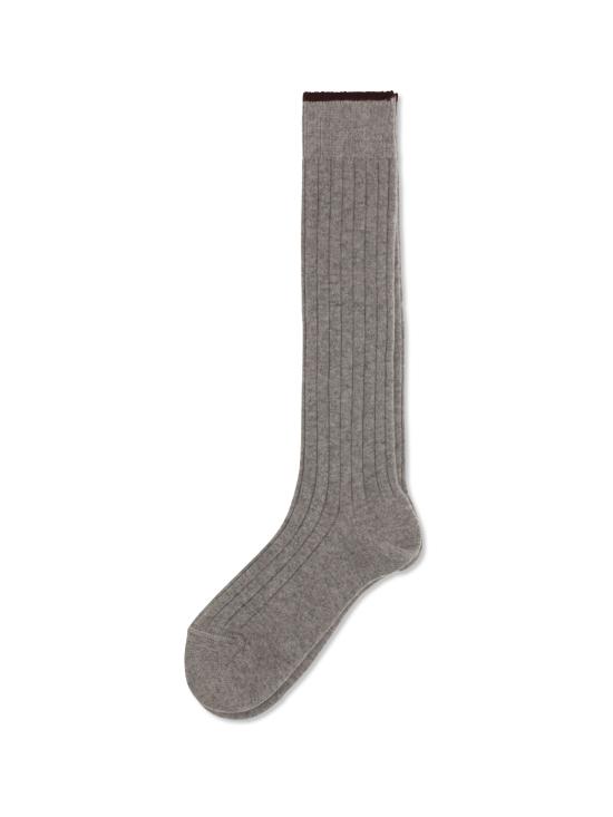 26FW 브루넬로 쿠치넬리 양말 MCS42741 CXO41 GREY