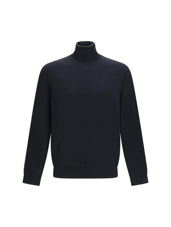 26FW 에르메네질도제냐 스웨터 RUIK20A4120K09 001 BLACK