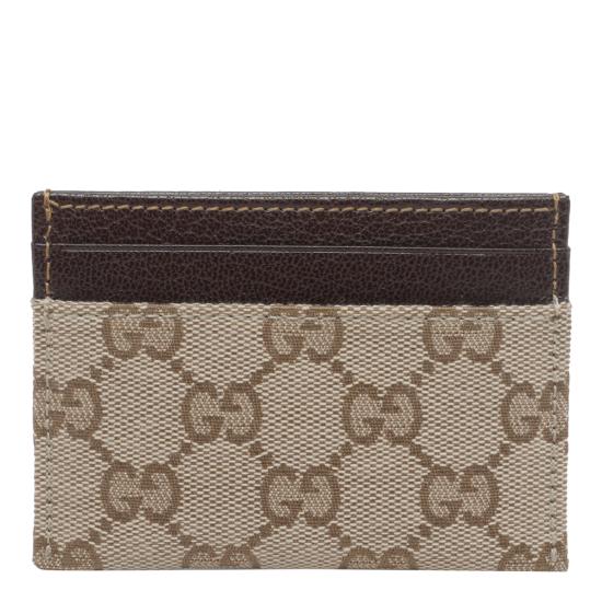 26FW 구찌 홀스빗 카드 케이스 A006YR FAGH89651 BEIGE - GUCCI