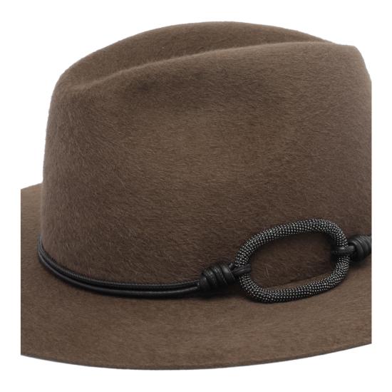 26FW 브루넬로 쿠치넬리 모자 MCAP90233 C2870 BROWN - BRUNELLO CUCINELLI