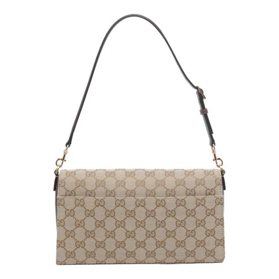 26FW 구찌 홀스빗 리스트레토 미디엄 숄더백 A006KQ FAGGX9651 BEIGE - GUCCI