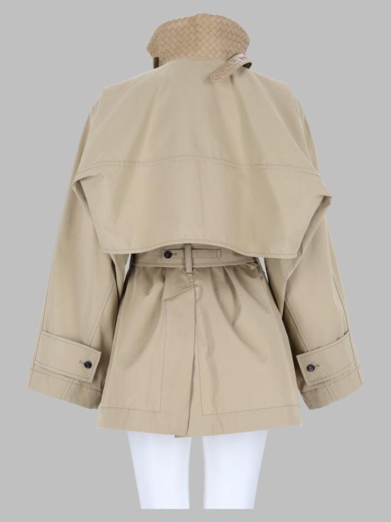 26FW 보테가베네타 트렌치 코트 A004RU V6KO02549 BEIGE - BOTTEGA VENETA