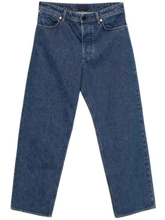 26FW 스톤 아일랜드 인디고 데님 린스드 루즈핏 파이브 포켓 진 L2S14J100006 S0J34 VJ202 BLUE MEDIUM WASH