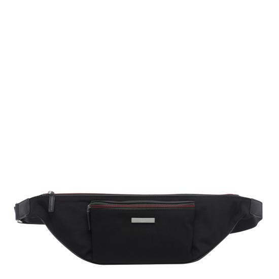 26FW 구찌 플랫팩 라지 벨트 백 A005ZF FAGIB1000 BLACK
